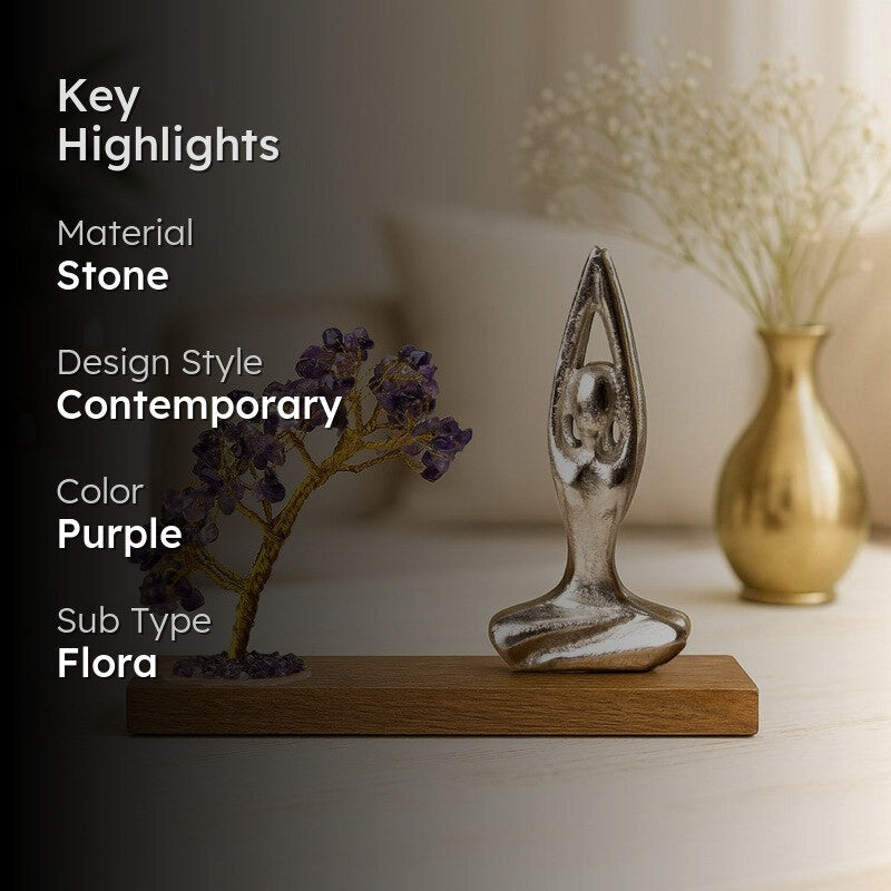 Crystal Yoga Showpiece media 2
