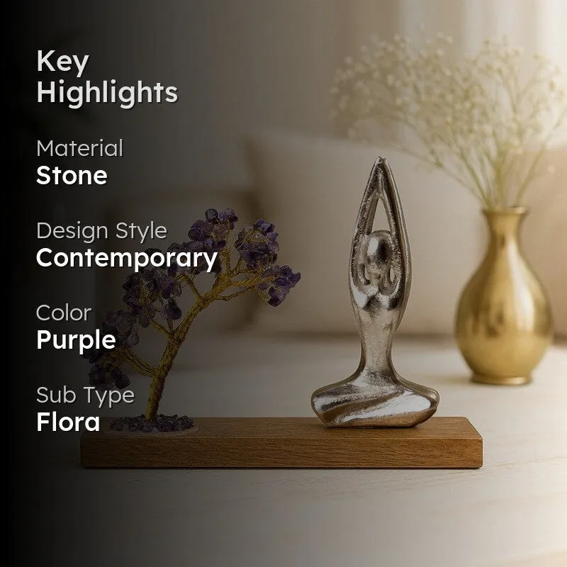 Crystal Yoga Showpiece media 2