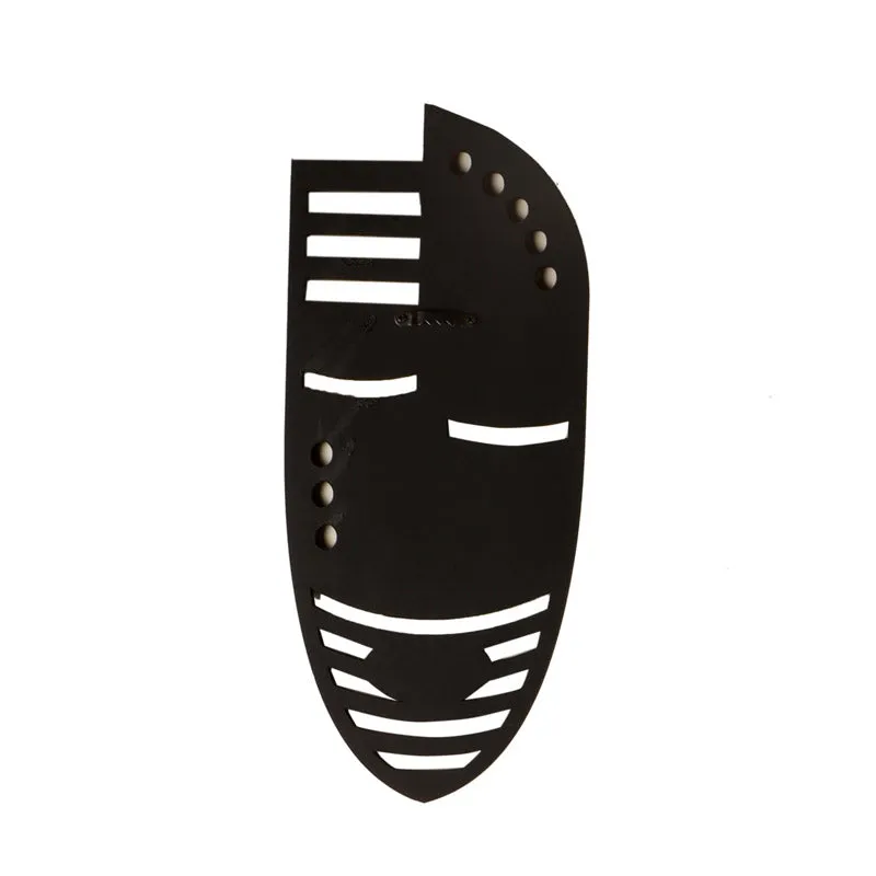 Rabea Mask Wooden Wall Accent media 5