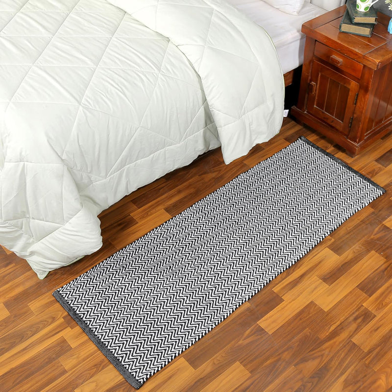 Atelier Cotton Runner Rug - Black media 3