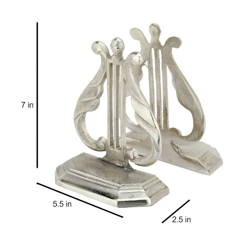 Odette Book Ends (Silver) - Set Of Two media 4
