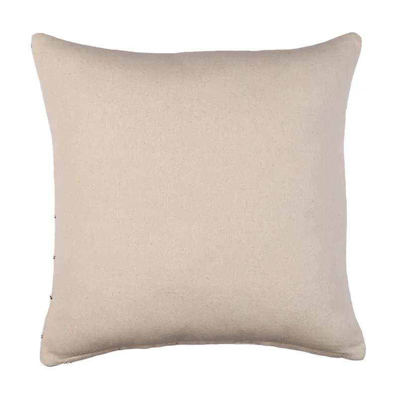 Thread Stripe Woven Cushion Cover (Beige) - Set Of Two media 5
