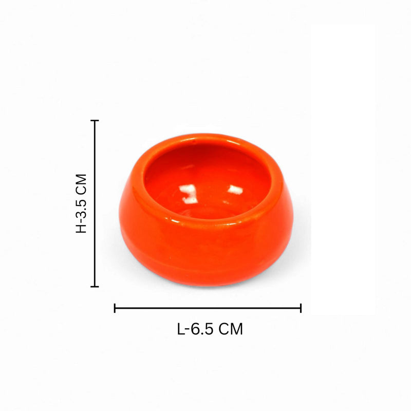 Spec Dip Bowl (Orange/80 mL Each) - Set Of Six image 6