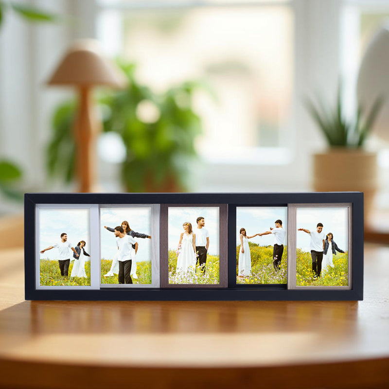 Linn 5 - in - 1 Wood Photo Frame media 7