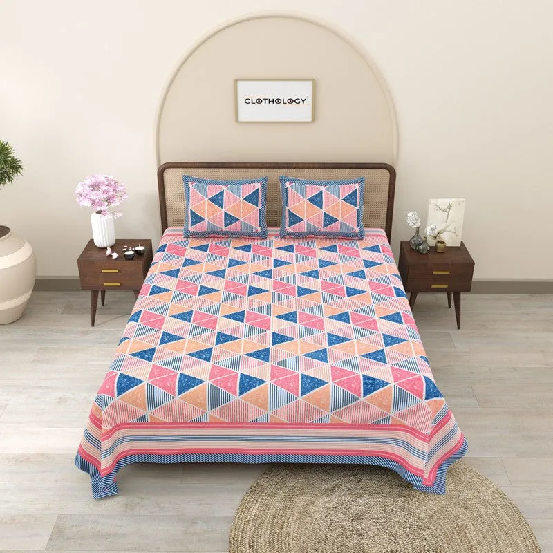Softo Cotton Bedsheet (Multicolor) - 240 TC media 3