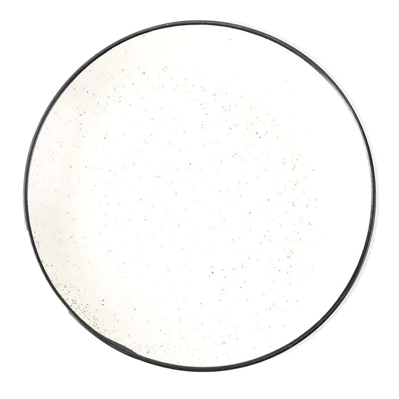 Fluted White Plate media 6
