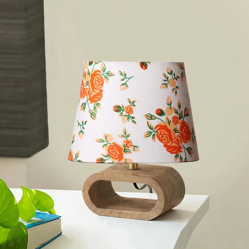 Garden Lights Wooden Table Lamp - Multicolor media 2