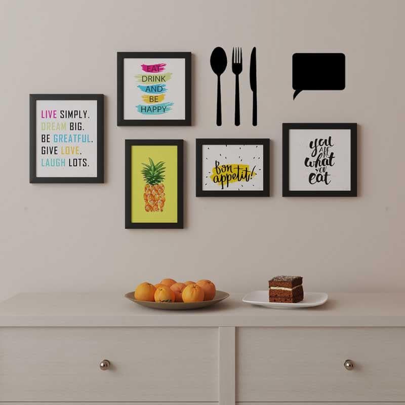 Funky Carousel Wall Art - Set Of Seven