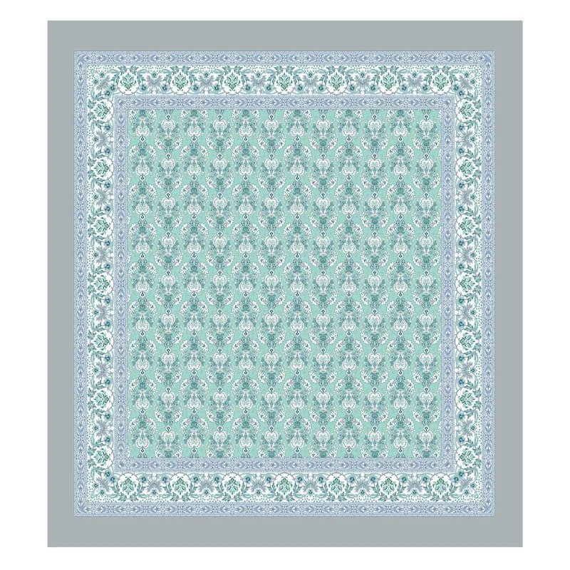 Rang Flowy Cotton Bedsheet (Blue) - 120 TC media 4