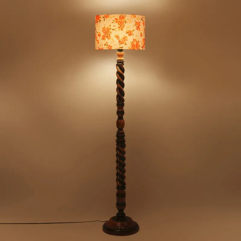 HaloCylinder Floor Lamp I (Floral) media 4