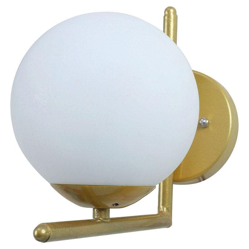 Levi Moon LED Glass & Metal Wall Lamp media 4