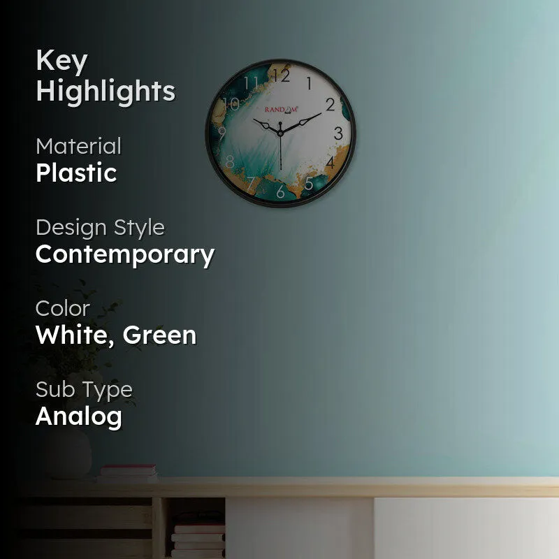 Aristotle Sweep Silent Wall Clock media 2