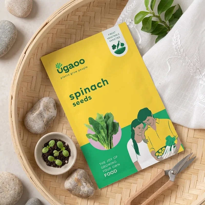 Ugaoo Spinach Seeds (Palak) media 1