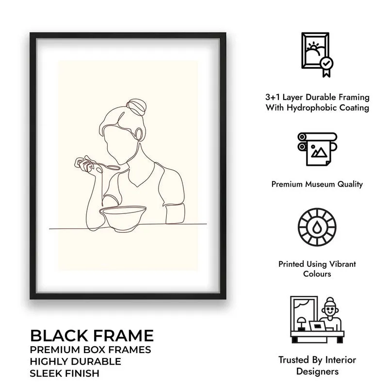 FigureLine Archival Canvas Wall Art - Black media 10