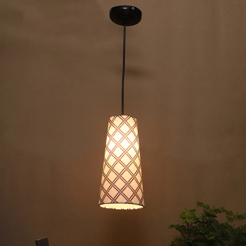 Blissful Brights Fabric Ceiling Lamp media 1