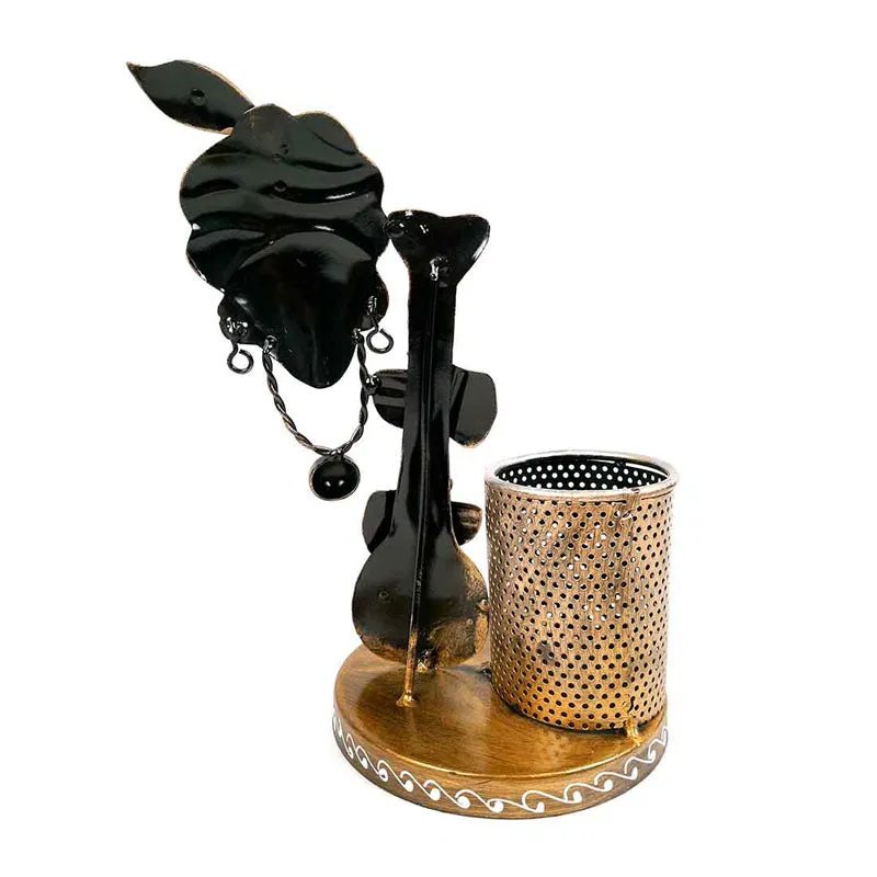 Ethnic Musician Pen Stand media 8