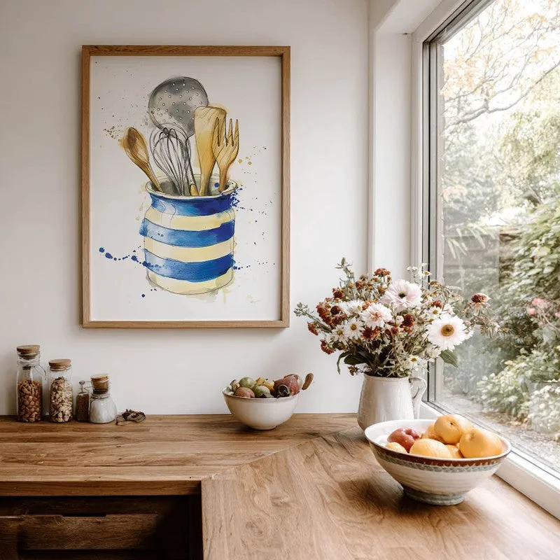 Spoon Studio Archival Canvas Wall Art - Brown media 7