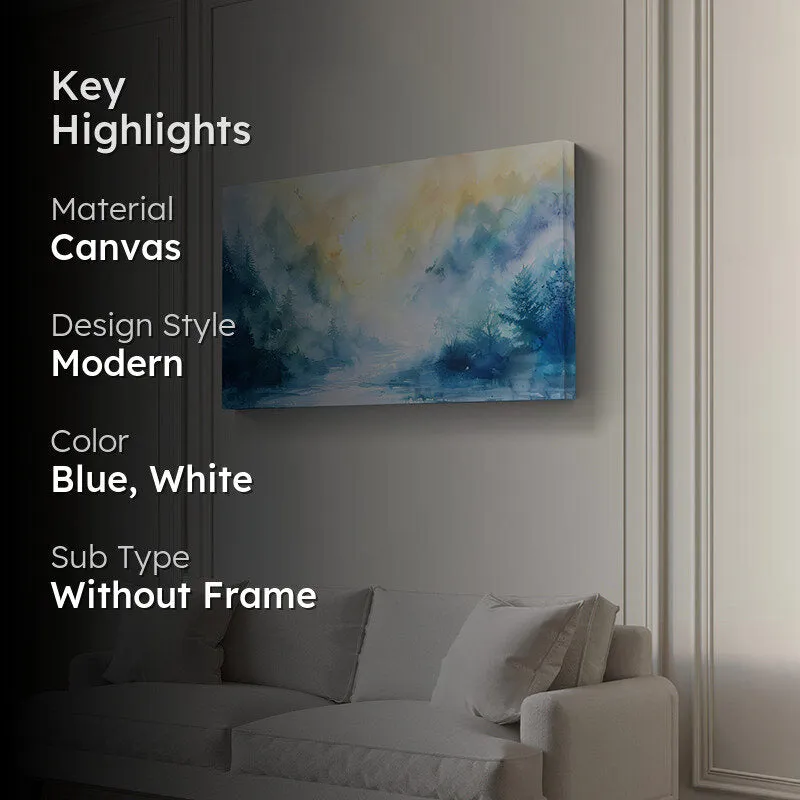 Azure Aura Wall Painting media 2