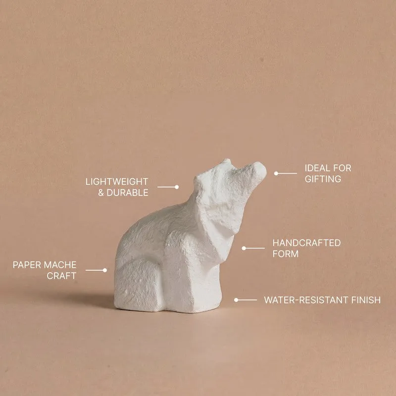 Fig Living Hippoceros Showpiece - White media 7