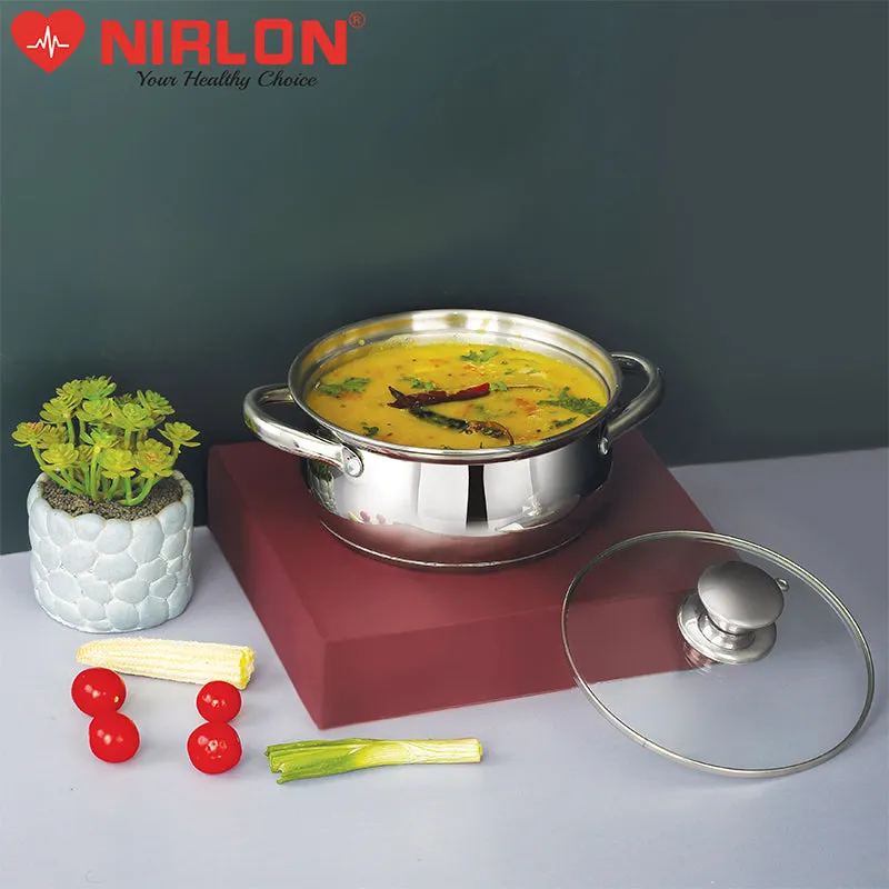 Nirlon Handi With Lid - 1300 mL/6 Inches media 4
