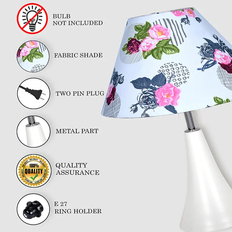 Arrido Rosa Pleat Metal Table Lamp - Multicolor media 5