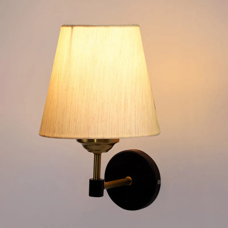Aquilon Steel & Cotton Wall Lamp - Ivory media 4