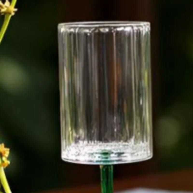 Mint Stem Flute Wine Glass(280 mL) - Set Of Four media 3