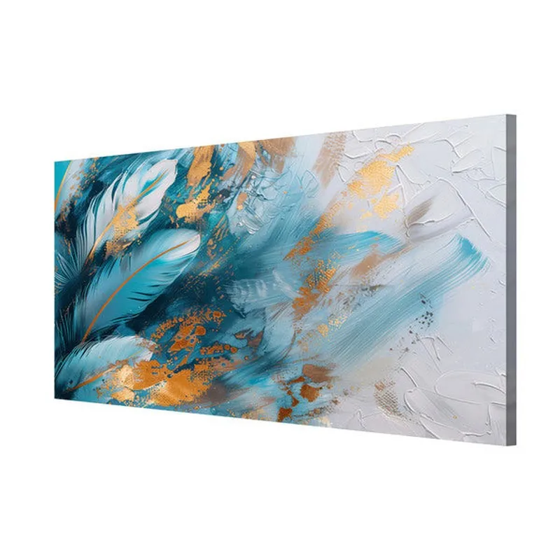 Plumage Abstract Wall Painting media 5