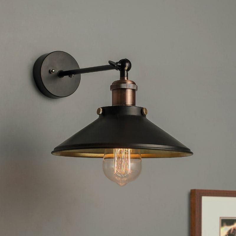 Avena Cone Metal Wall Lamp - Copper media 4