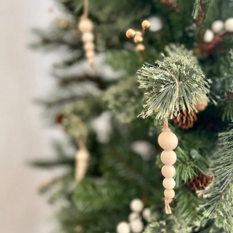 Muted Pearls Christmas Ornament - Set Of Ten media 4