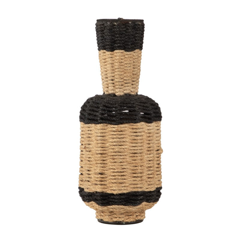Saharix Jute Vase - Black,Brown media 3