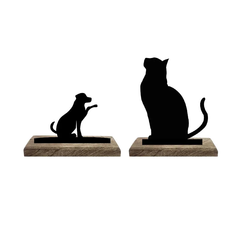 Paws and Whiskers Showpiece - Set Of Two media 6