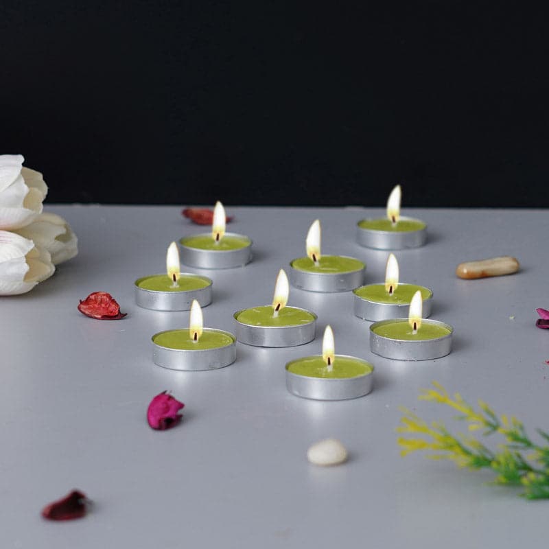 Sepova Jasmine Scented Tealight Candle - Set Of Ten media 3