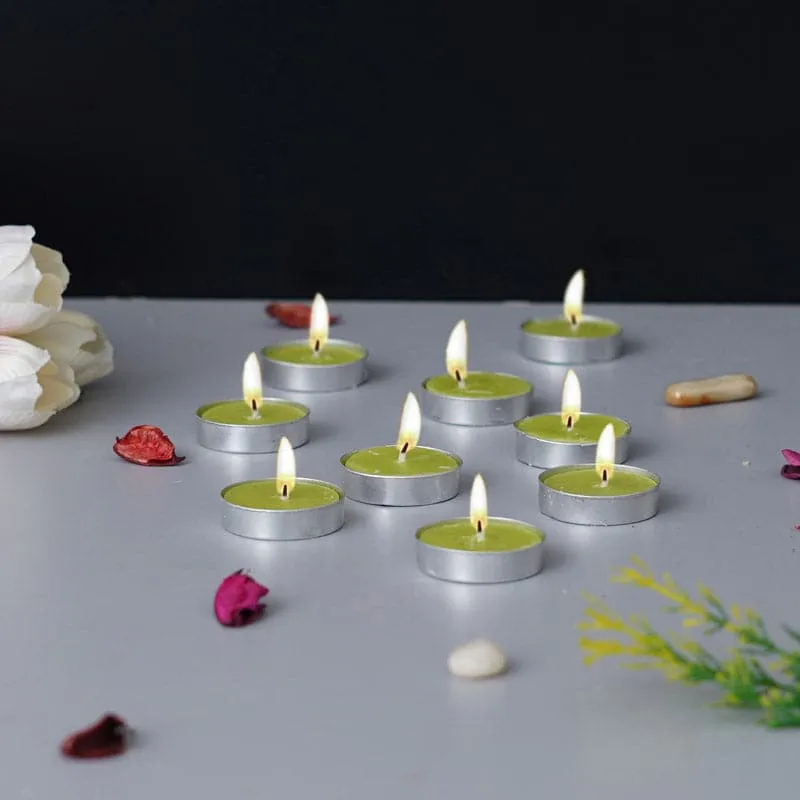 Sepova Jasmine Scented Tealight Candle - Set Of Ten media 3