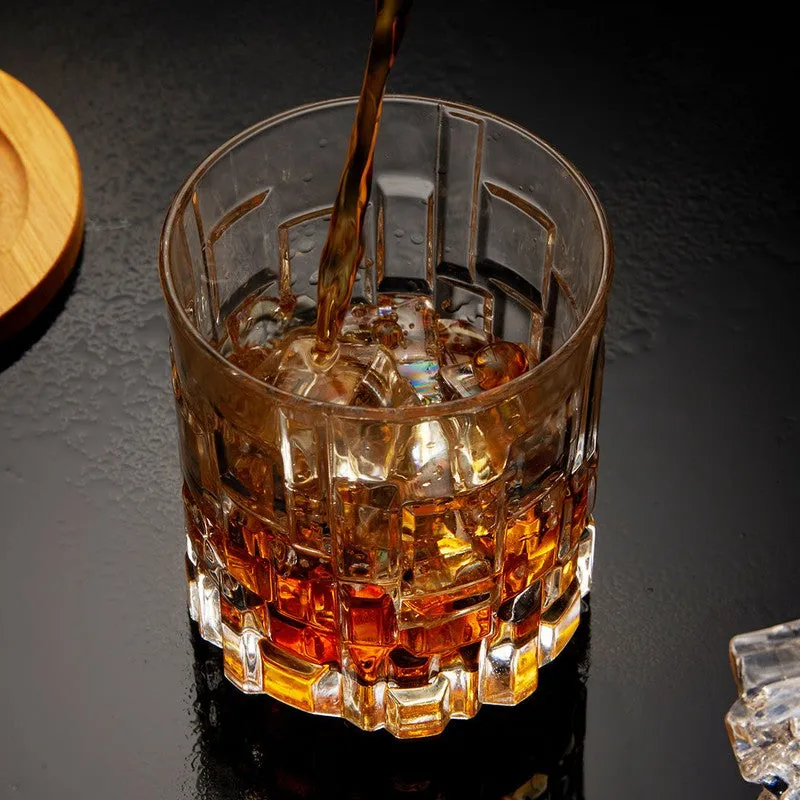 Timeless Italian Crystal Whiskey Glasses (330 mL Each) - Set Of Two media 5