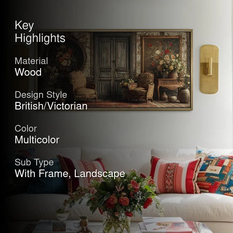 Classic Europe Floral Sitting Room Wall Art media 2