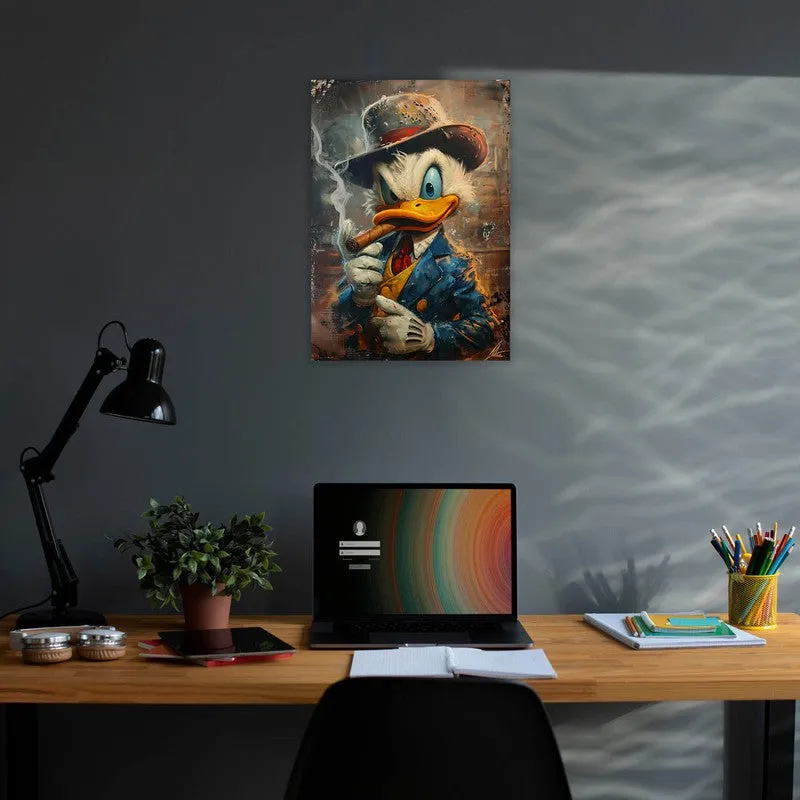 Dapper Duck Detective Wall Poster media 3