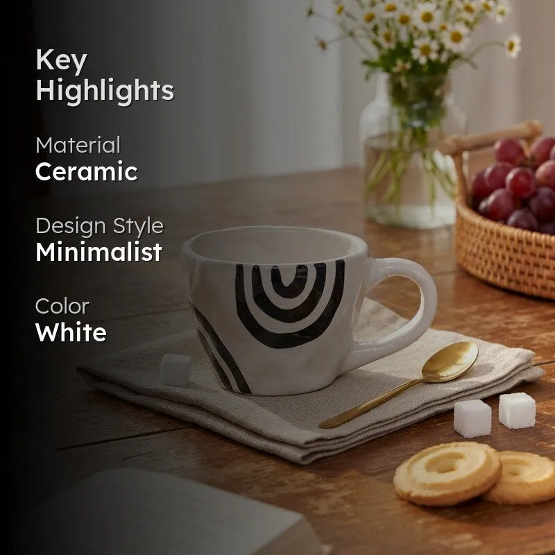 Sip Ceramic Tea Cup (240 mL) media 2