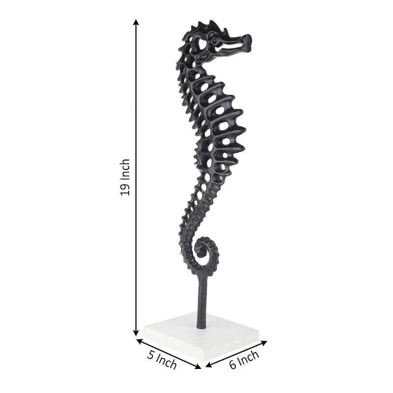 Seahorse Shine Showpiece - Black media 4