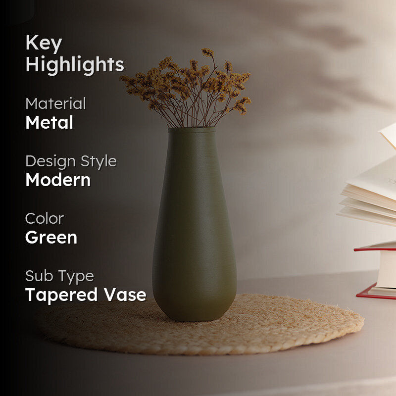 Nature Nelsa Vase - Green media 2