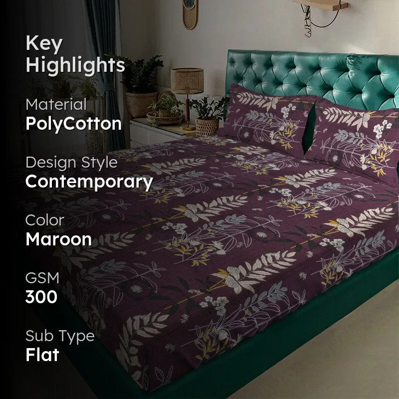 LuxeDrape Bedsheet - 300 GSM media 2