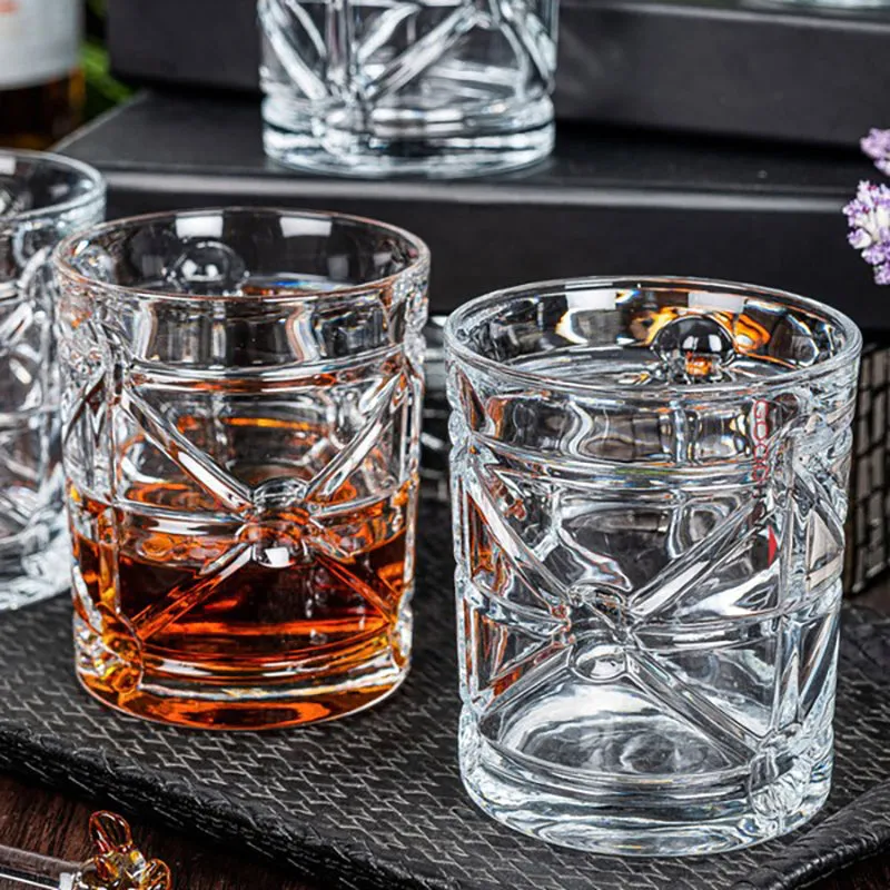 Glass Scotch Glasses (280 mL Each) - Set Of Four media 3