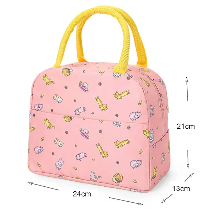 Pink Paws Nylon Lunch Bag media 9