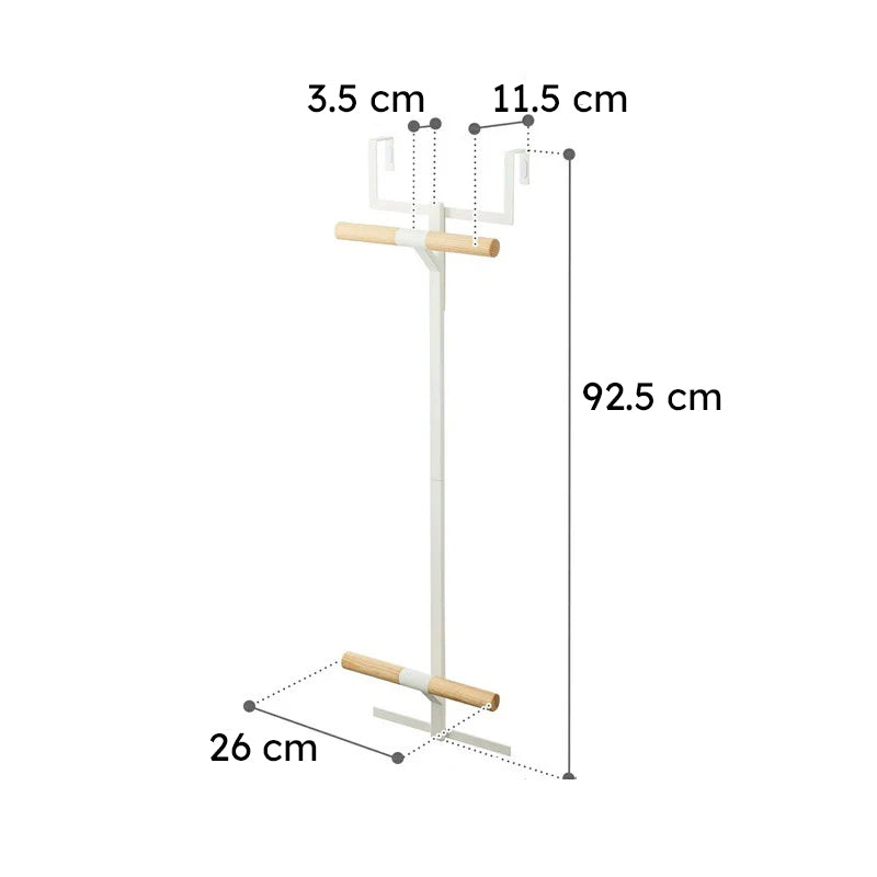 Vertica Carbon Steel Over-the-Door Rack media 11