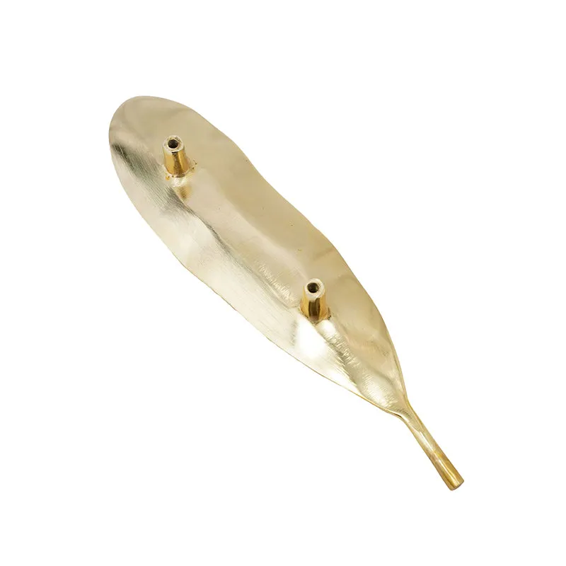 Willow Touch Handmade Door Handle - Gold media 3