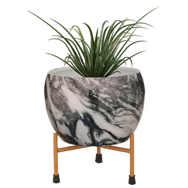 Aniya Handcrafted Planter With Stand - Four Piece Set media 16