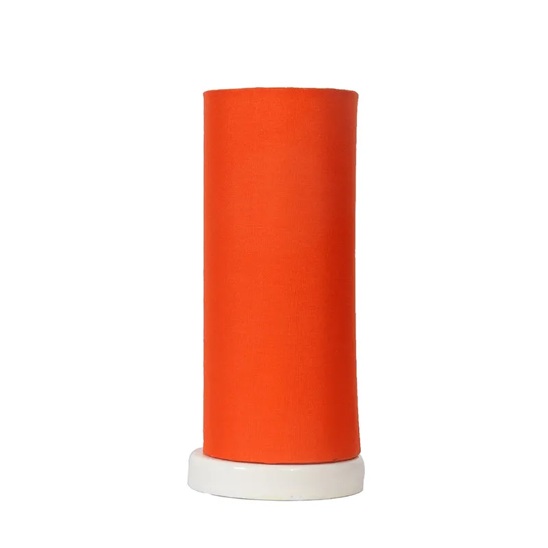 Esto Tower Wooden Table Lamp - Orange,White media 3