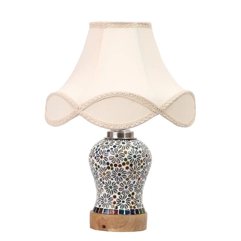Santora Arc Wooden Table Lamp - Multicolor media 5