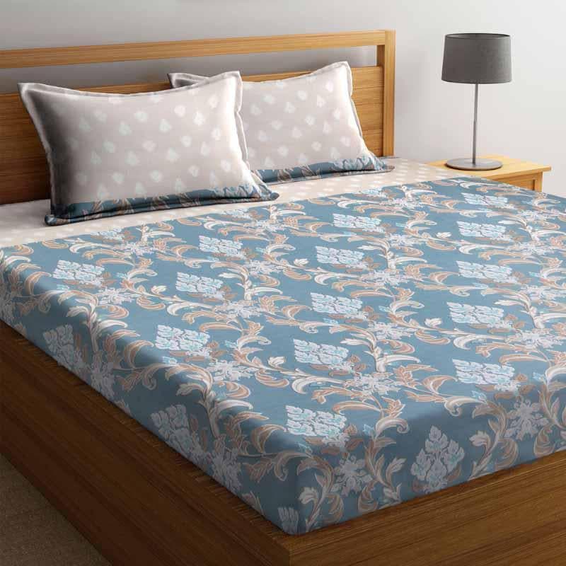 Pristine Paisley Printed Bedsheet - 180 GSM media 3