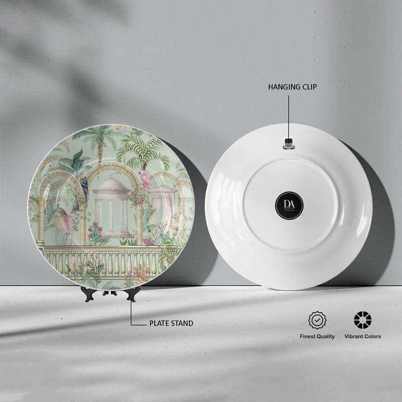 Greek Inspired Mughal Garden Wall Plate media 5